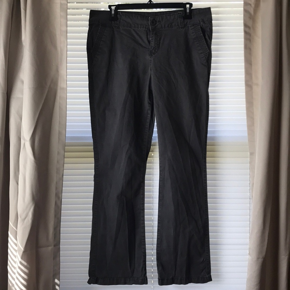 Gray Maurice’s slacks
